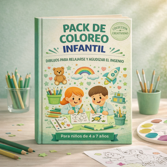 Pack de Coloreo Infantil